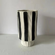 Vero Striped Ceramic Vase