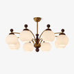 LUMEVOID Classic Elegant Orb Chandelier with Song Dynasty Aesthetics