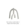 Athena Candle Holder & Vase