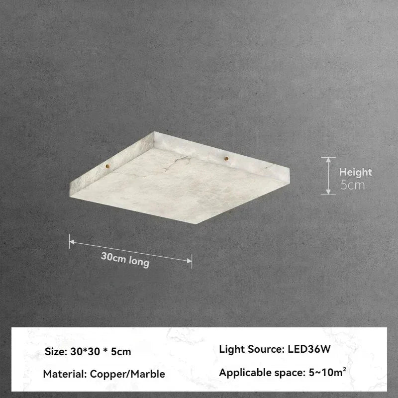 Kaynah Marble Ceiling Lamp