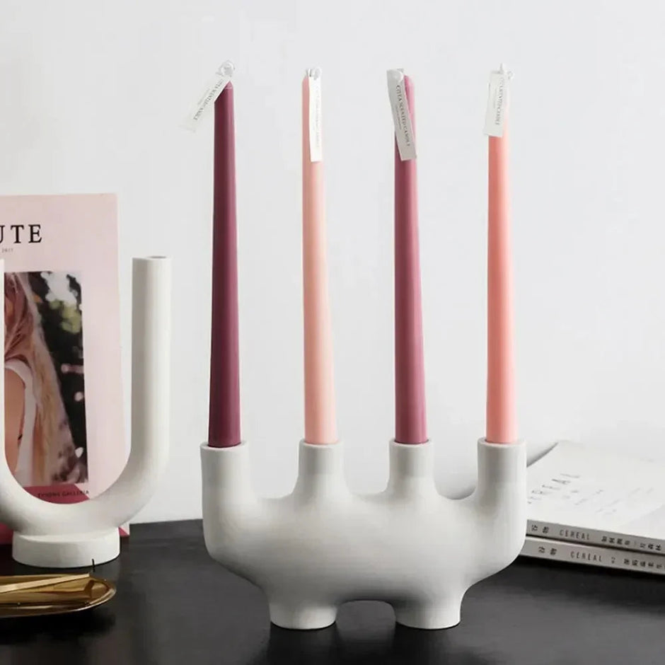 Athena Candle Holder & Vase