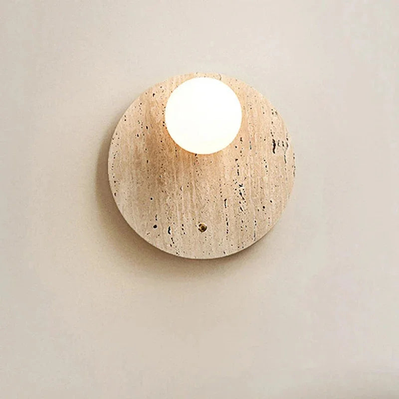 Manelli Travertine Wall Lamp