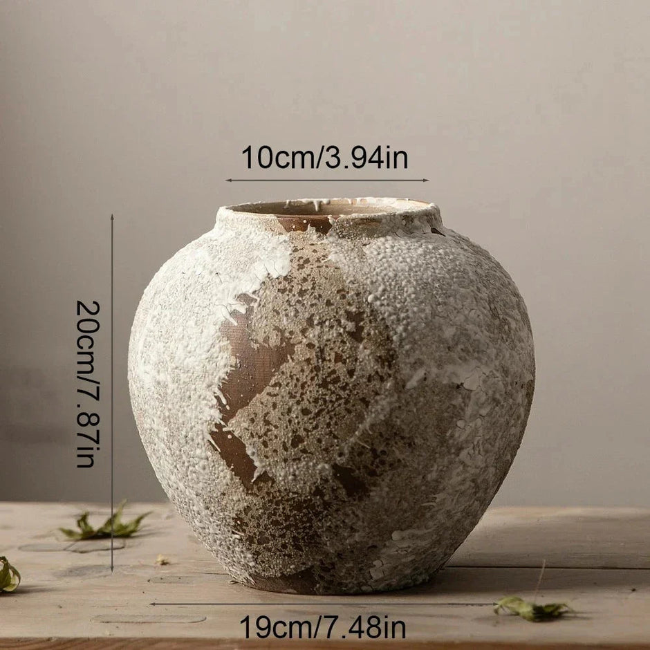 Alba Stone Ceramic Vase