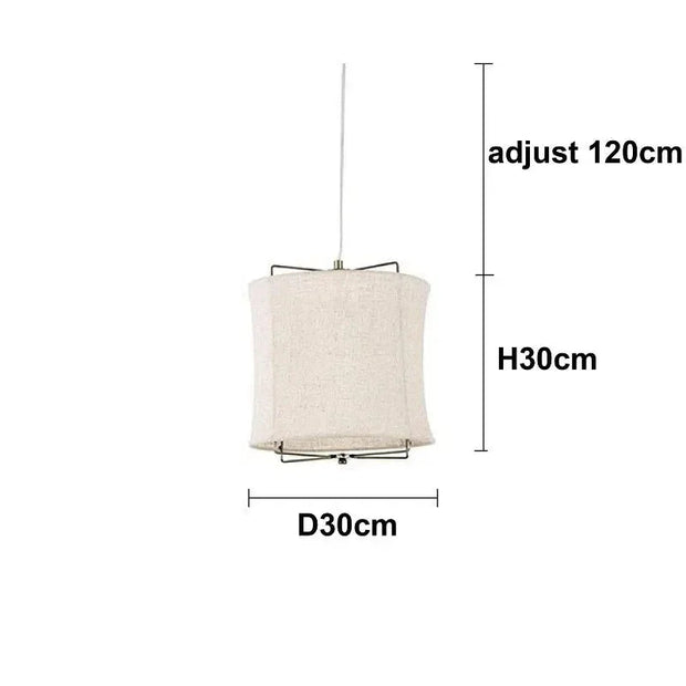 Wabi Linen Pendant Lamp