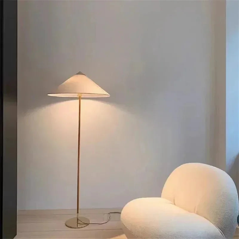 Akira Rattan Floor Lamp
