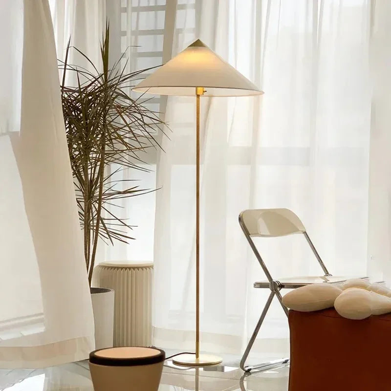 Akira Rattan Floor Lamp