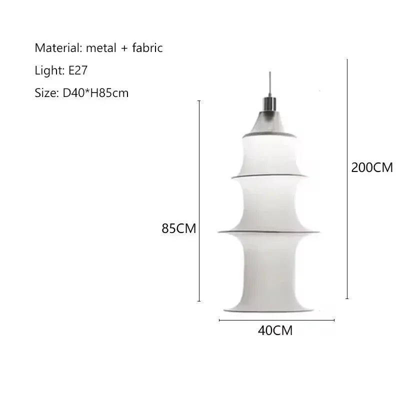 Magnifico Silk Pendant Light
