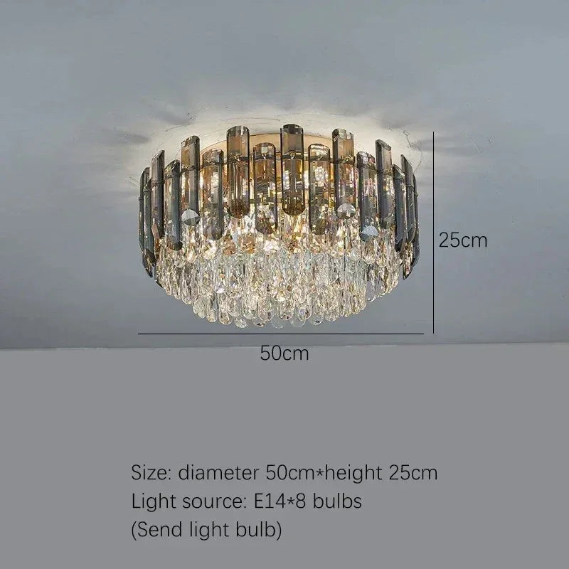 Norlynn LED Crystal Chandelier
