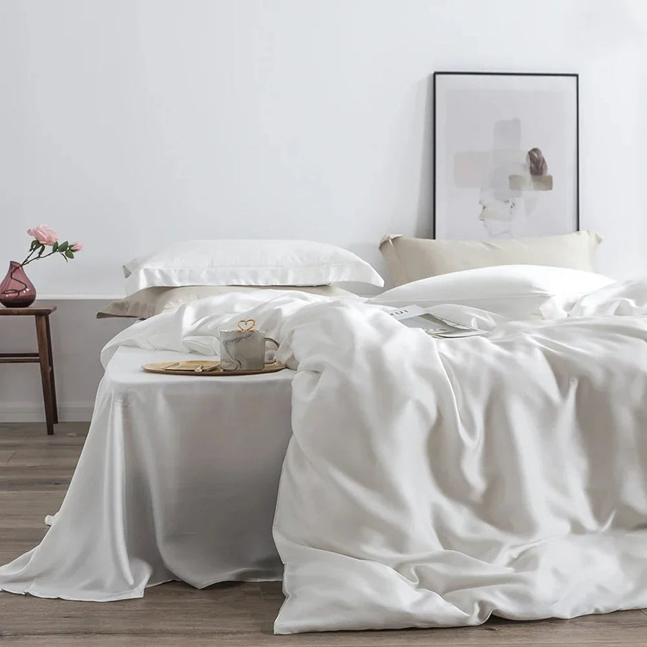 Elenorra Premium Silk Bedding Set