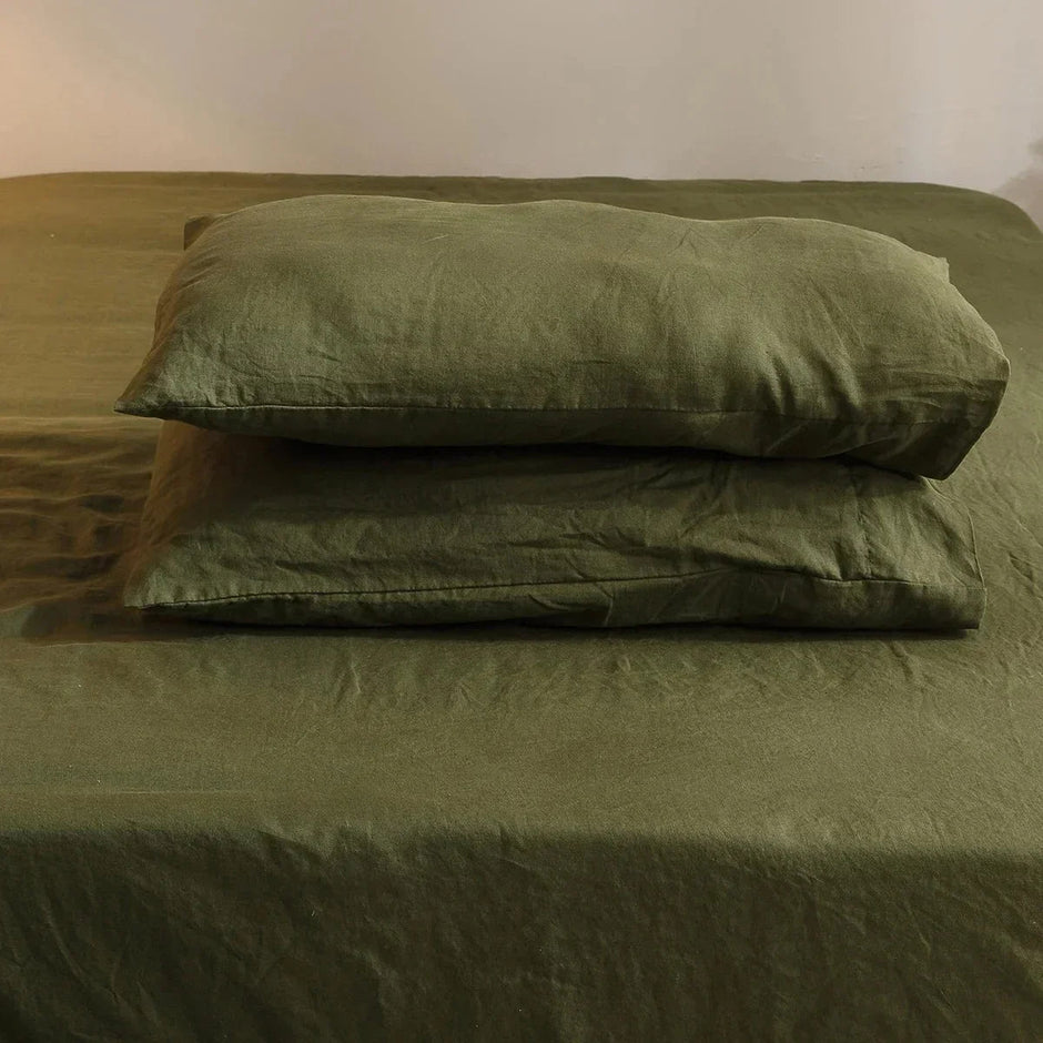 Annie Pure Linen Bedding Set