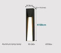 Divia Modern Outdoor Wall Lamp