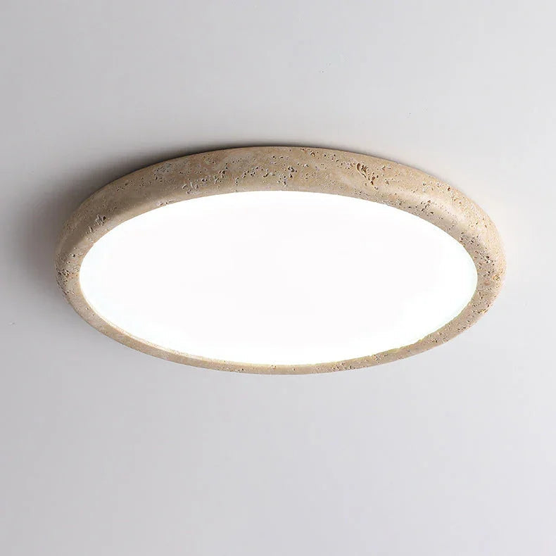 Monica Travertine Ceiling Lamp