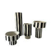 Vero Striped Ceramic Vase