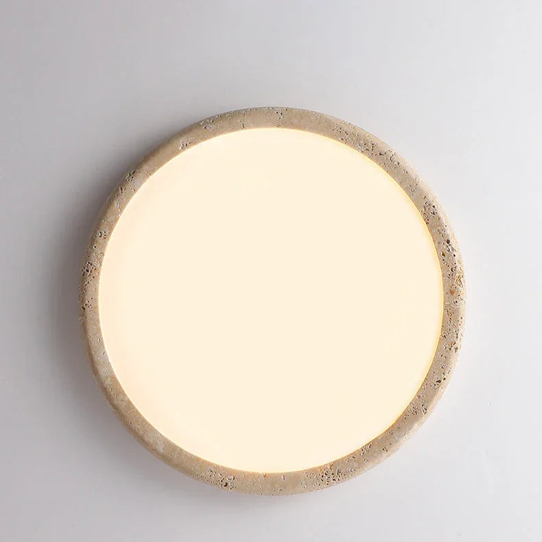 Monica Travertine Ceiling Lamp