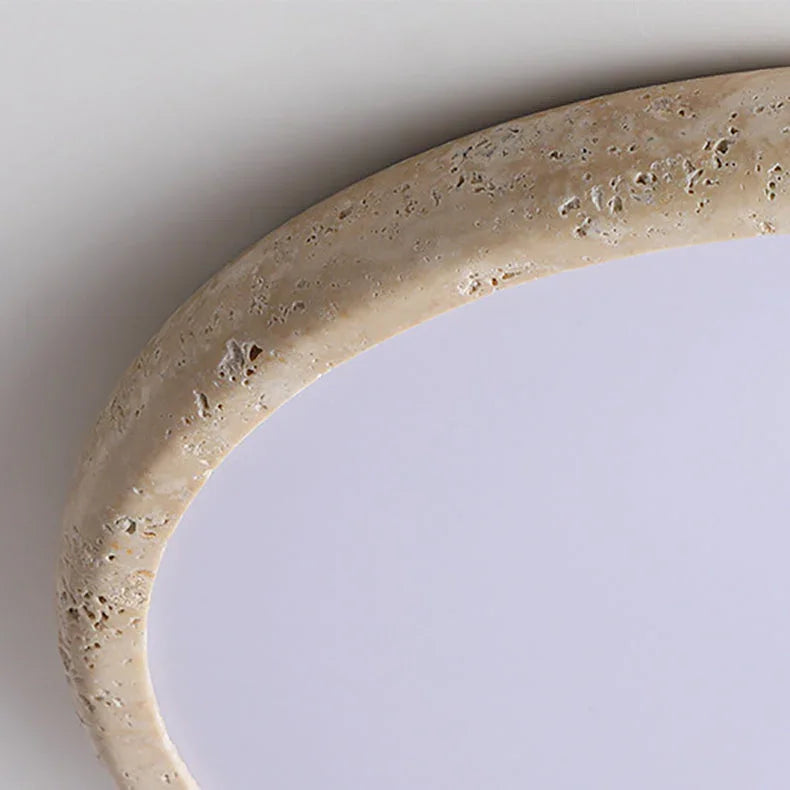 Monica Travertine Ceiling Lamp