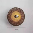 Finley Rattan Wall Lamp