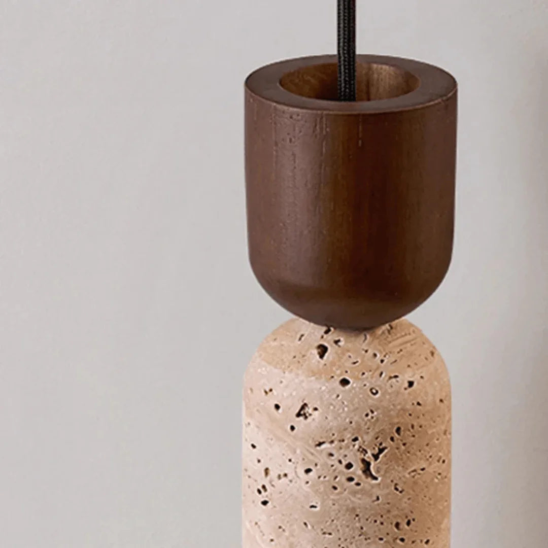 Ivaylo Travertine Pendant Lamp