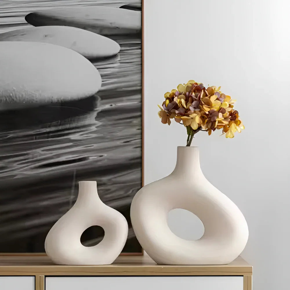 Boho Chic Hollow Round Vase