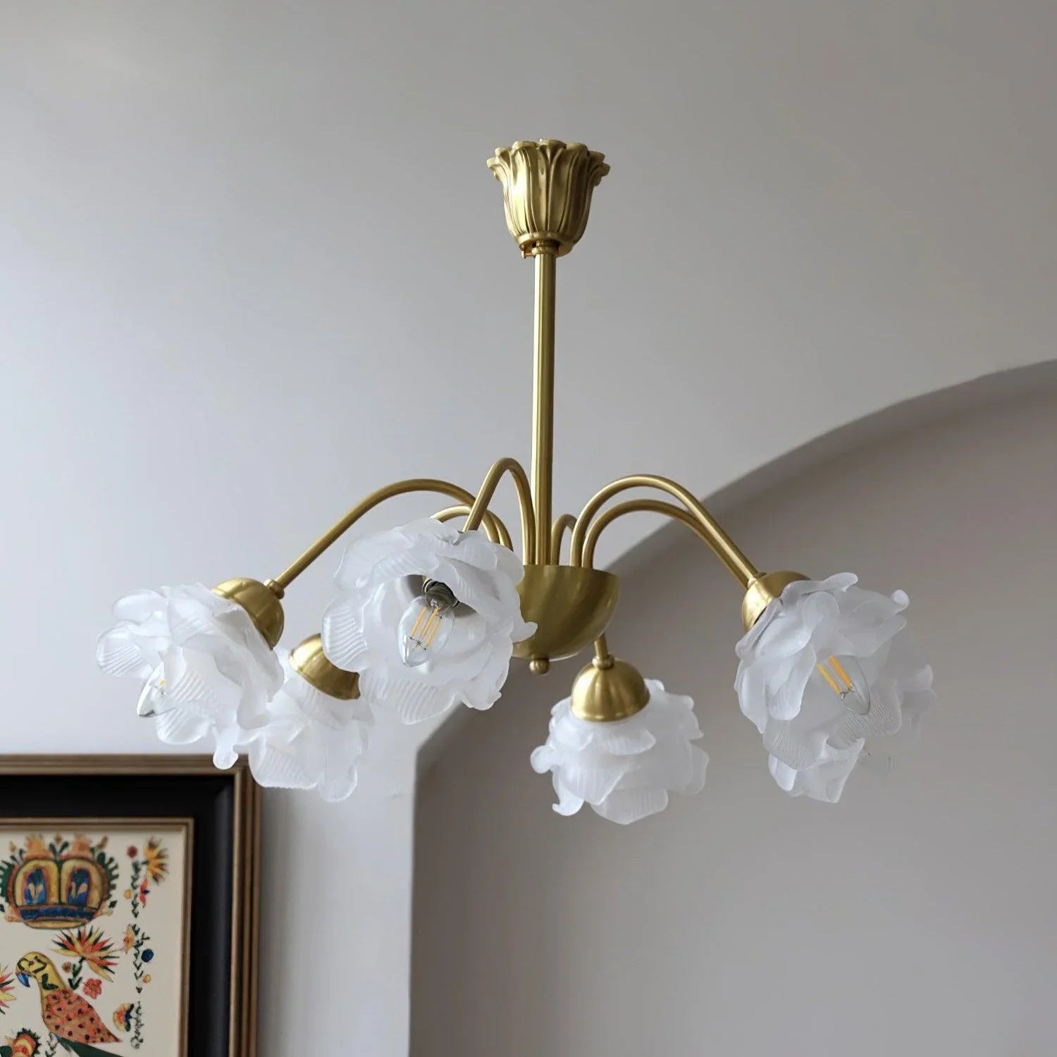 Floral Roses Chandelier