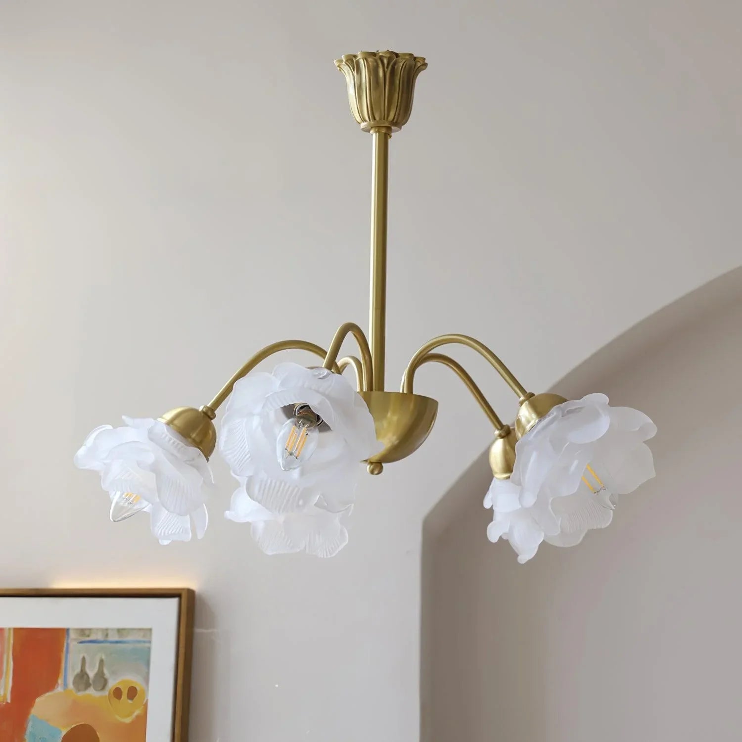 Floral Roses Chandelier