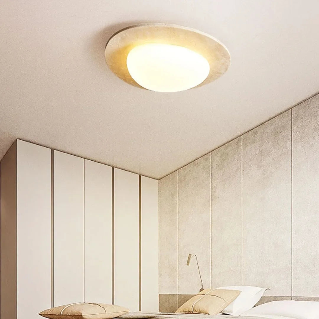 Camilla Travertine Ceiling Lamp