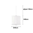Wabi Linen Pendant Lamp