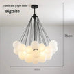 Karlene Frosted Ball Chandelier