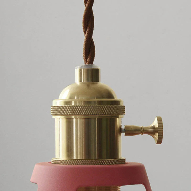 Retro Rivet Pendant