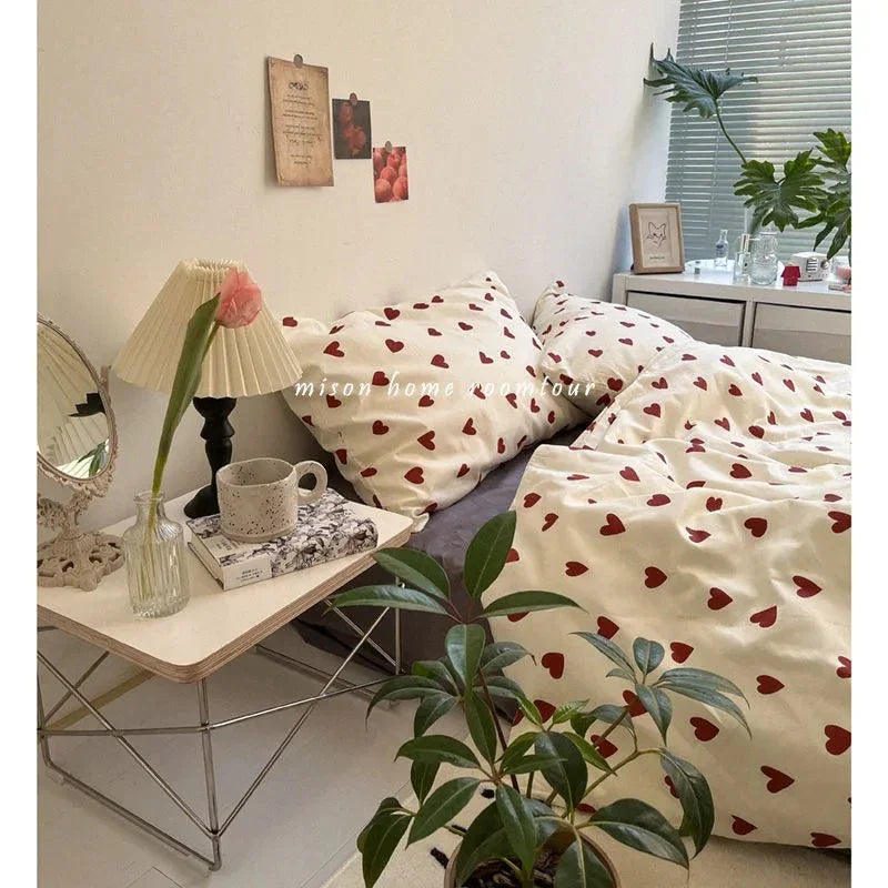 Love Heart Bedding Set