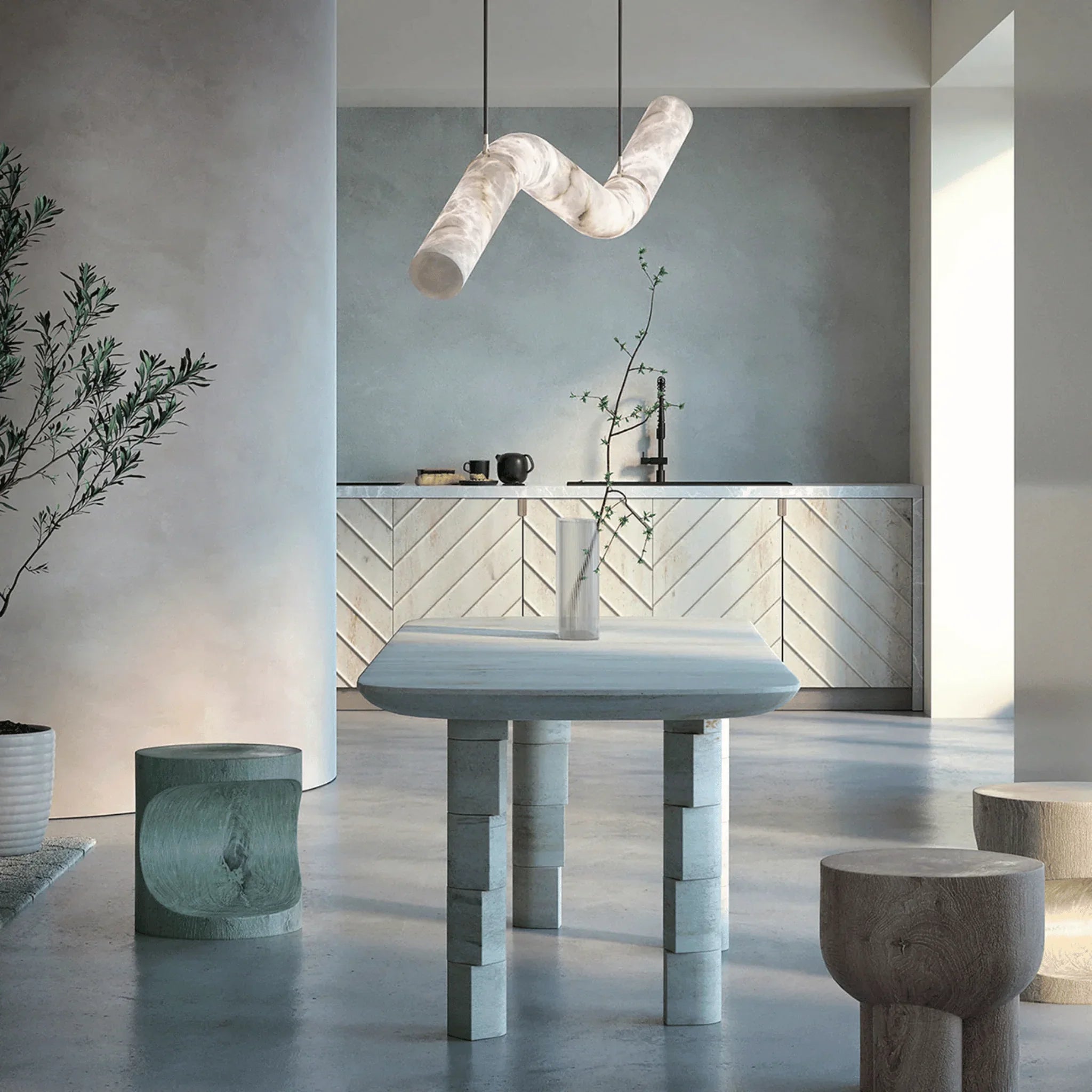 Velora Ondulata Pendant Light