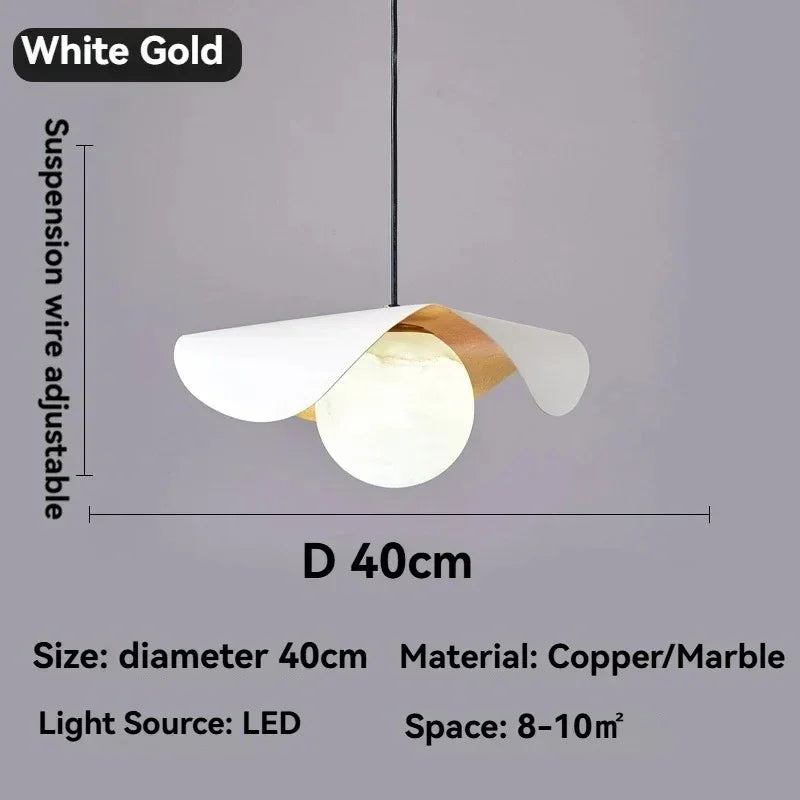 Luvi Marble Pendant Lamp