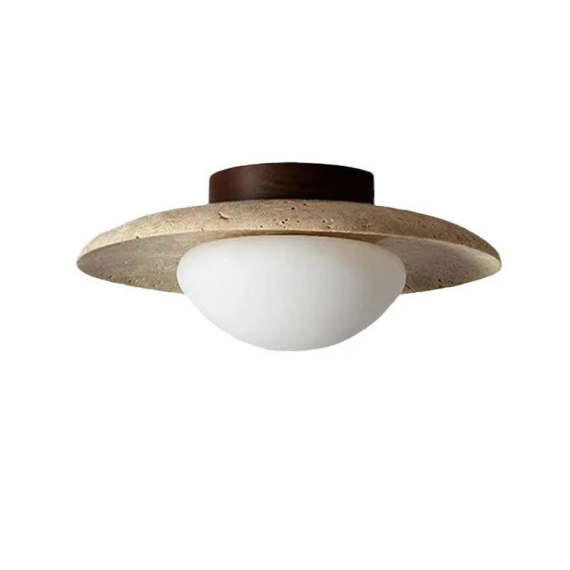 Anabelle Travertine Ceiling Lamp