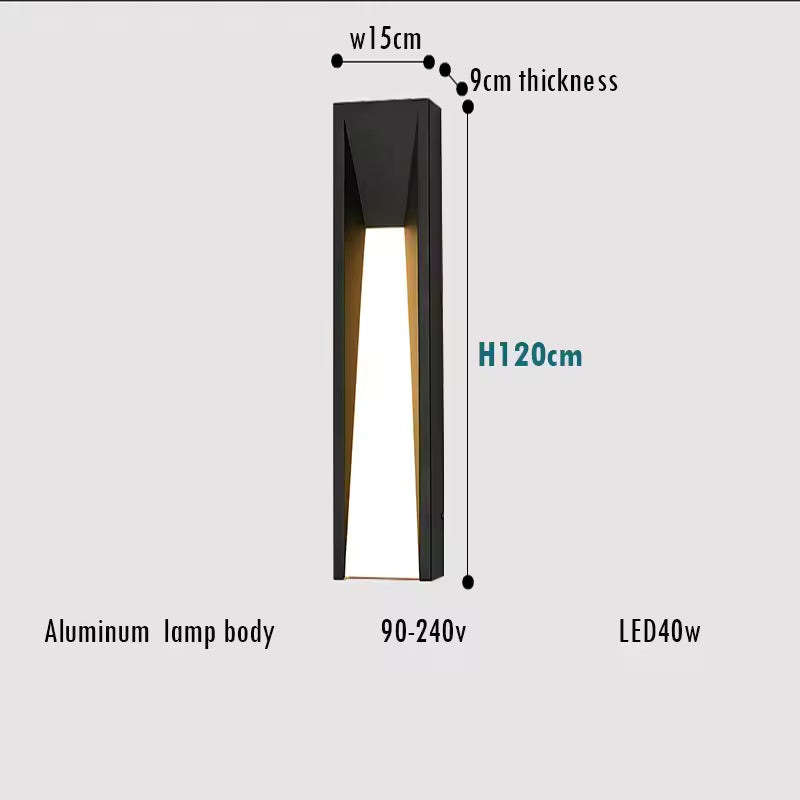 Divia Modern Outdoor Wall Lamp