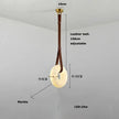 Hyabel Marble Chandelier