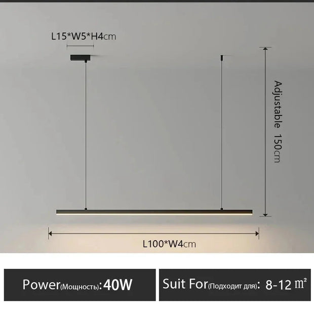 Mavie Minimalist Pendant Light