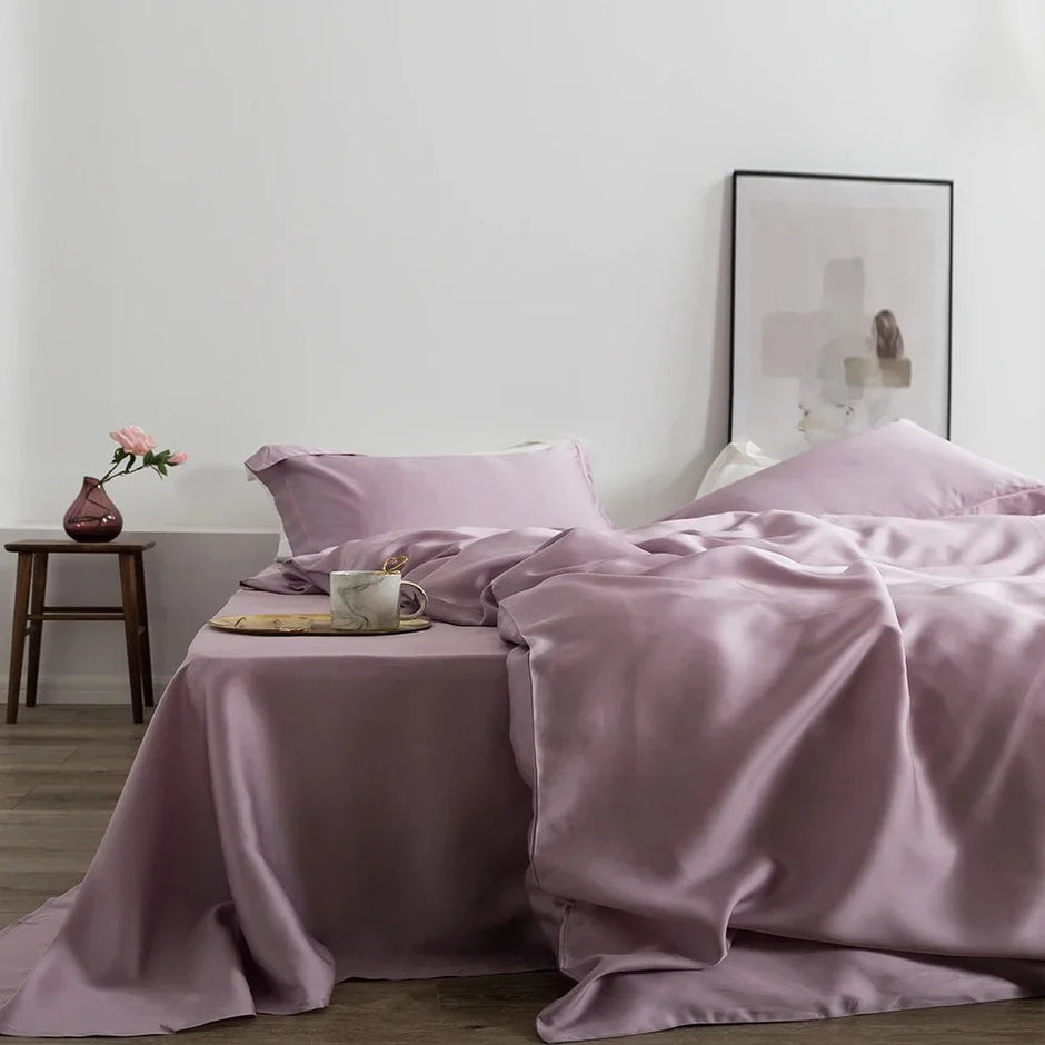 Elenorra Premium Silk Bedding Set