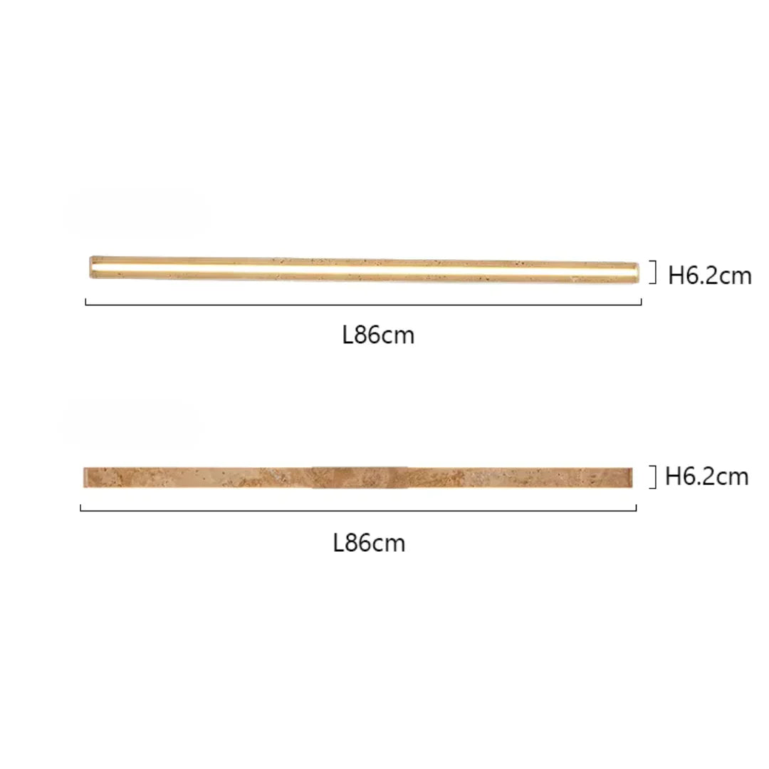 Thelonious Travertine Wall Lamp