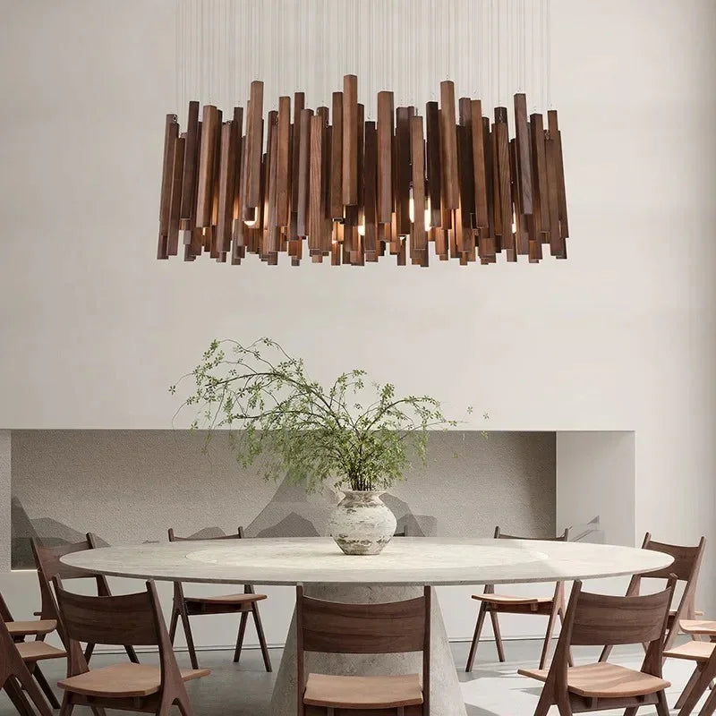 Rhianna Wooden Chandelier
