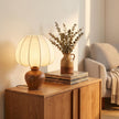 LUMEVOID | Retro ceramic imitation silk lamp – Wabi-Sabi Warmth for Your Home