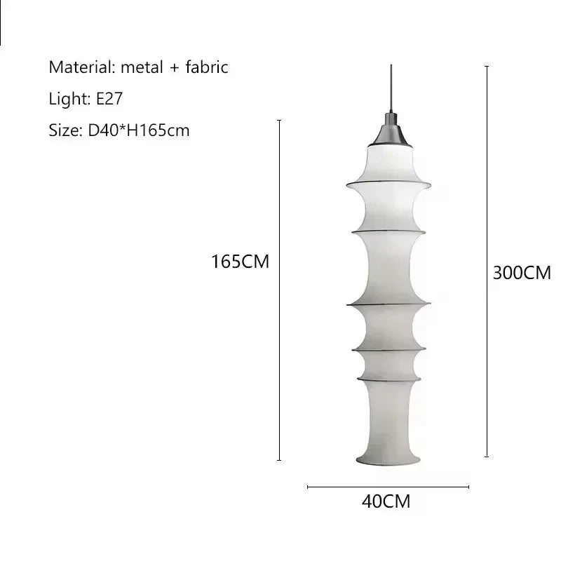 Magnifico Silk Pendant Light
