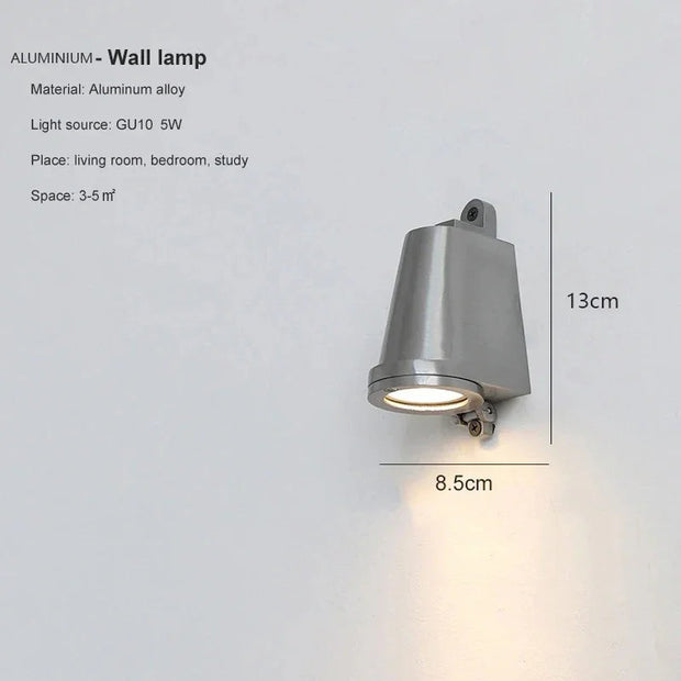 Elijah Outdoor LED Wall Lamp
