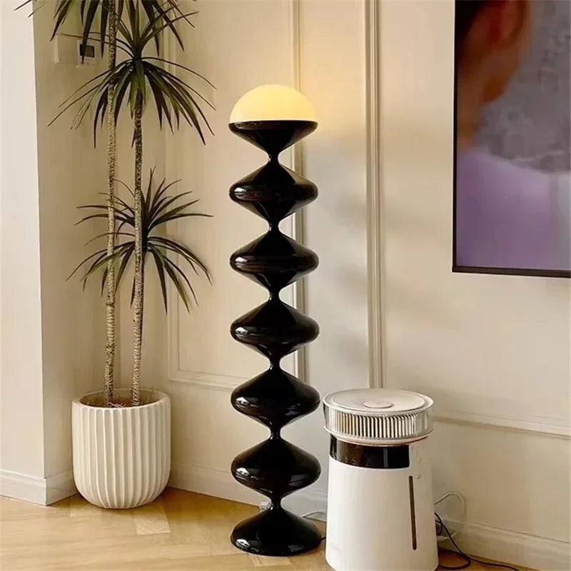 Layered Gourd Floor Lamp