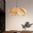 Florale Rattan Pendant