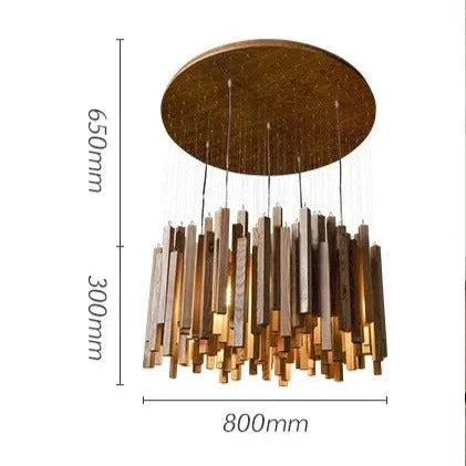 Rhianna Wooden Chandelier