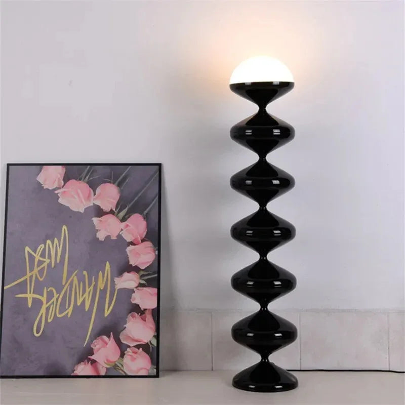 Layered Gourd Floor Lamp