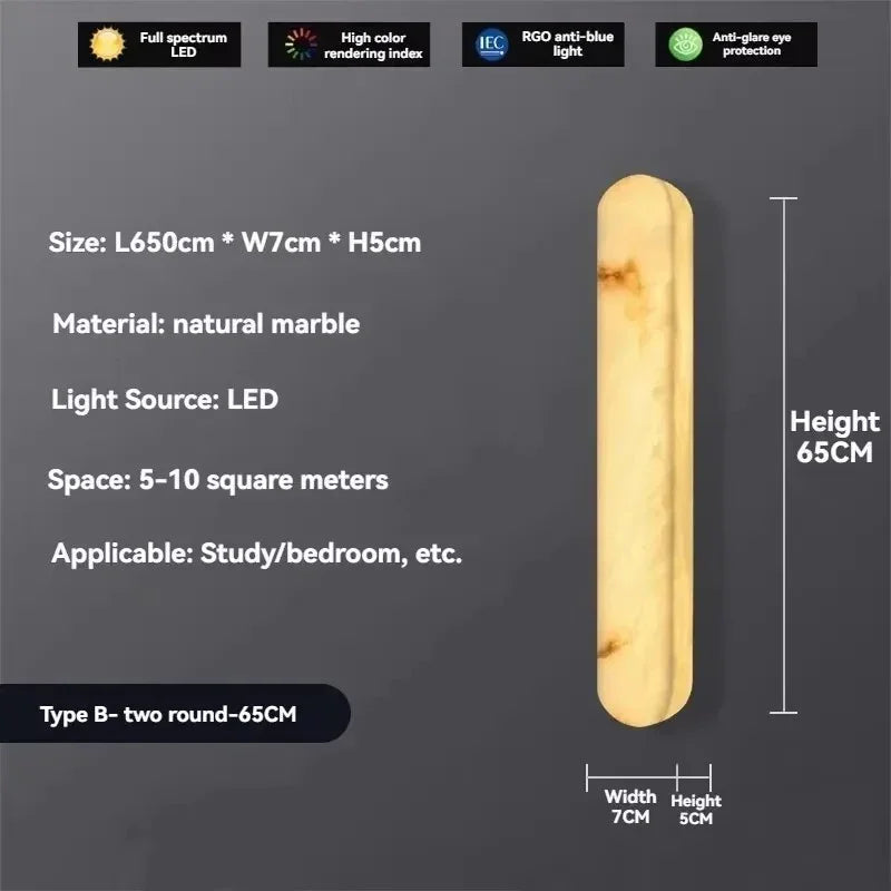 Mabhel Marble Wall Lamp