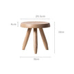 Balinda Wooden Round Stool