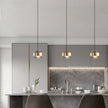Round Ring Glass Pendant Light