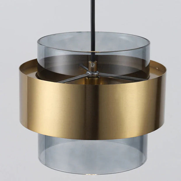 Round Ring Glass Pendant Light