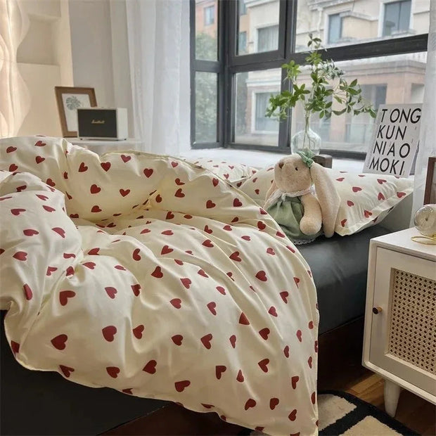 Love Heart Bedding Set